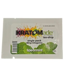 Alternative view of KRATOMADE iso STRIPE 50mg 2 PACKS SPEARMINT & RASPBERRY