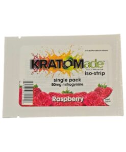 KRATOMADE iso STRIPE 50mg 2 PACKS SPEARMINT & RASPBERRY