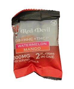 DELTA GUMMY RED DEVIL 300MG INDICA WATMLN MANGO