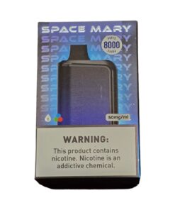 SPACE MARY DISPOSABLE 8000 BLUE RAZZ ICE