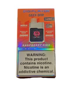 GEEK BAR MEGA DISPOSABLE 20000 RASPBERRY ZING