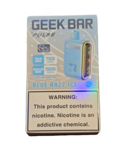 GEEK BAR DISPOSABLE PULSE 15000 BLUE RAZZ ICE