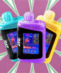 Alternative view of RAZ MEGA BAR 25000 DISPOSABLE BLUE RAZ GUSH