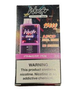 WOOFR DISPOSABLE 15000 STRAWBERRY CHEW