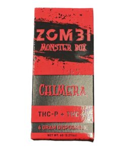 ZOMBI MONSTRR BOX DISPOSABLE 6 GRAM THCA HYBRID CHIMERA