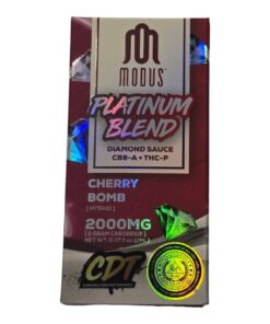 MODUS CARTRIDGE 2GRAM DIAMOND SAUCE CB9-A THC-P HYBRID CHERRY BOMB