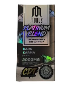 MODUS CARTRIDGE 2GRAM DIAMOND SAUCE CB9-A THC-P INDICA DARK KARMA