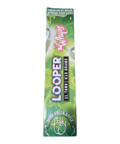 WHIP CREAM CYLINDER LOOPER NITROUS OXIDE 1L TANK GREEN APPLE