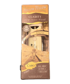 MELLOW FELLOW *NEW* DISPOSABLE 2GRAM TERP SAUCE BLEND HYBRID CAIRO KING TUT