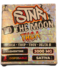 STNR DISPOSABLE TO THE MOON 3GRAM THCA SATIVA CLEMENTINE