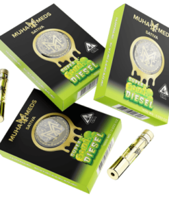 MUHA CARTRIDGE 1GRAM SATIVA SOUR DIESEL
