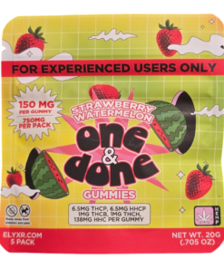 ONE & DONE GUMMY STRAWBERRY WATERMELON 5CT