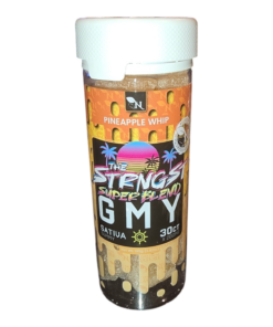 THE STRONGEST GMY GUMMIES 6000MG JAR 30PCS INDICA WATERMELON WAVAE