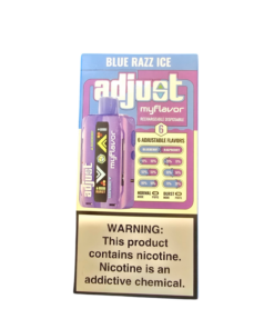 ADJUST MY FLAVOR DISPOSABLE 40000 PUFFS BLUE RAZZ ICE
