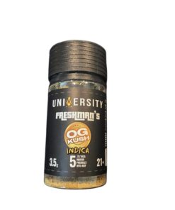 UNIVERSITY FRESHMAN PRE ROLL 5CT THCA INDICA OG KUSH 3.5g