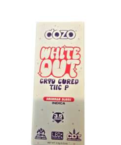 DOZO WHITE OUT DISPOSABLE 3.5GRAM CRYO CURED THC P INDICA SNOWMAN SLUSH