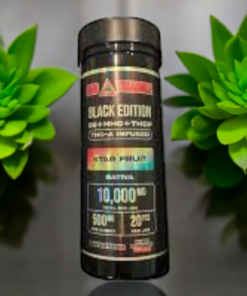 Alternative view of RED TRIANGLE GUMMIES 10,000MG JAR 20PCS SATIVA STAR FRUIT