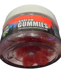 HERBAL SALVATION KRATOM GUMMY STRAWBERRY 8CT