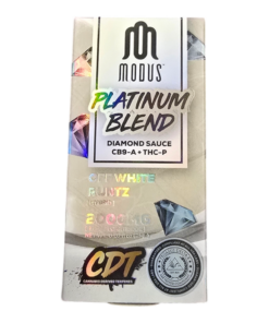 MODUS CARTRIDGE 2GRAM DIAMOND SAUCE CB9-A THC-P HYNRID OFF WHITE RUNTZ