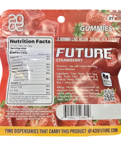 Alternative view of FUTURE GUMMY 3000MG 3000MG 10PCS STRAWBERRY