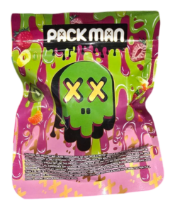 PACKMAN GUMMY D9 THC 2000MG 7PCS PEACH RINGS
