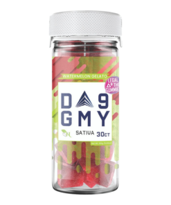 GMY GUMMIES JAR 30PCS D9 SATIVA WATERMELON GELATO
