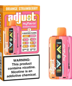 ADJUST MY FLAVOR DISPOSABLE 40000 PUFFS ORANGE STRAWBERRY