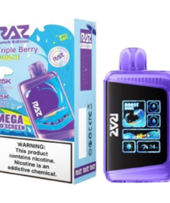 RAZ BAR 25000 DISPOSABLE PUNCH EDITION NEW* TRIPPLE BERRY