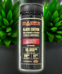 RED TRIANGLE GUMMIES 10,000MG JAR 20PCS HYBRID LYCHEE