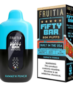 FIFTY BAR DISPOSABLE 20K MADE IN USA HAWAII'N PUNCH
