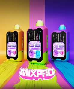 Alternative view of RIFBAR MIXPRO, ICE CONTROL DISPOSABLE 40K PUFFS BLACKBERRY MINT