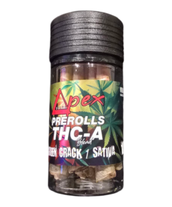 APEX PRE ROLL 10CT THCA SATIVA GREEN CRACK