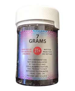 Alternative view of RED DRAGON THCA EXOTIC FLOWER 7GM INDICA PURPLE COOKIES