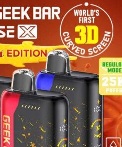 Alternative view of GEEK BAR DISPOSABLE PULSE X 25000 JAM EDITION ORANGE JAM