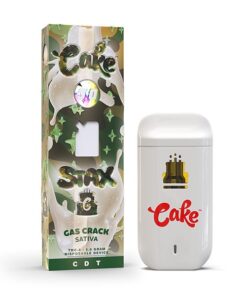 CAKE CDT STAX DISPOSABLE 3GRAM SATIVA GAS CRACK