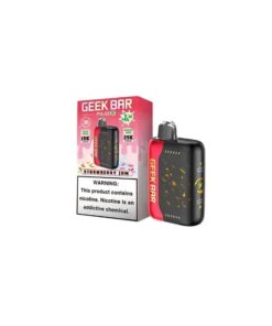 GEEK BAR DISPOSABLE PULSE X 25000 JAM EDITION STRAWBERRY JAM