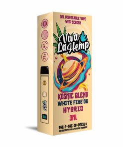 VIVA LA HEMP KOSMIC BLEND 3ML DISPOSABLE HYBRID WHITE FIRE OG