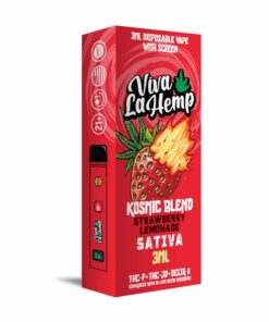 VIVA LA HEMP KOSMIC BLEND 3ML DISPOSABLE SATIVA STRAWBERRY LEMON ADE