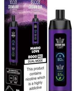Alternative view of CROWN BAR AL FAKHER 8000 PRO DUAL MODE MAGIC LOVE