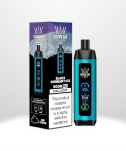 CROWN BAR AL FAKHER 8000 PRO DUAL MODE BlACK CURRANT ICE