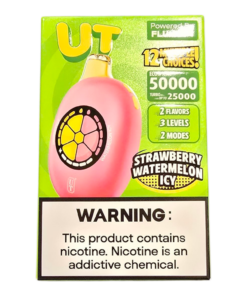 UT BY FLUM DISPOSABLE 50000 PUFF 12 MULTIPLE CHOICES STRAWBERRY WATERMELON ICY