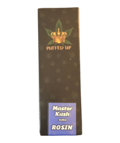 PUFFED UP DISPOSABLE 3 GRAM INDICA ROSIN MASTER KUSH
