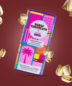 Alternative view of Crazy Choco Milk Kunafa Pistachio 200gram Jumbo Bar Premium Dubai Chocolate