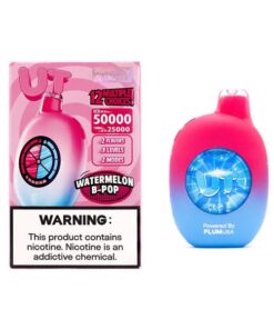 UT BY FLUM DISPOSABLE 50000 PUFF 12 MULTIPLE CHOICES WATERMELON B-POP