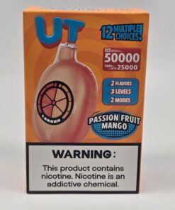 UT BY FLUM DISPOSABLE 50000 PUFF 12 MULTIPLE CHOICES PASSION FRUIT MANGO