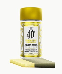 SKIIZY 40'S PRE ROLL 5CT THCA HYBRID PI EAPPLE EXPRESS 2.5g