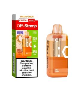 OFF STAMP CRYSTAL DISPOSABLE POD ONLY 35000 PUFF MAUI PUNCH