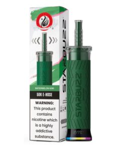 STARBUZZ HOOKAH VAPE DISPOSABLE 50000 PUFF WATERMELON KIWI