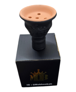 MOB HOOKAH BOWL CLAY BLACK