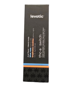 LEVOTIC DISPOSABLE 3GRAM THCA DUAL FLAVOR + BLEND MODE HYBRID BLUE RAZZ / SATIVA TTOPICANA COOKIE